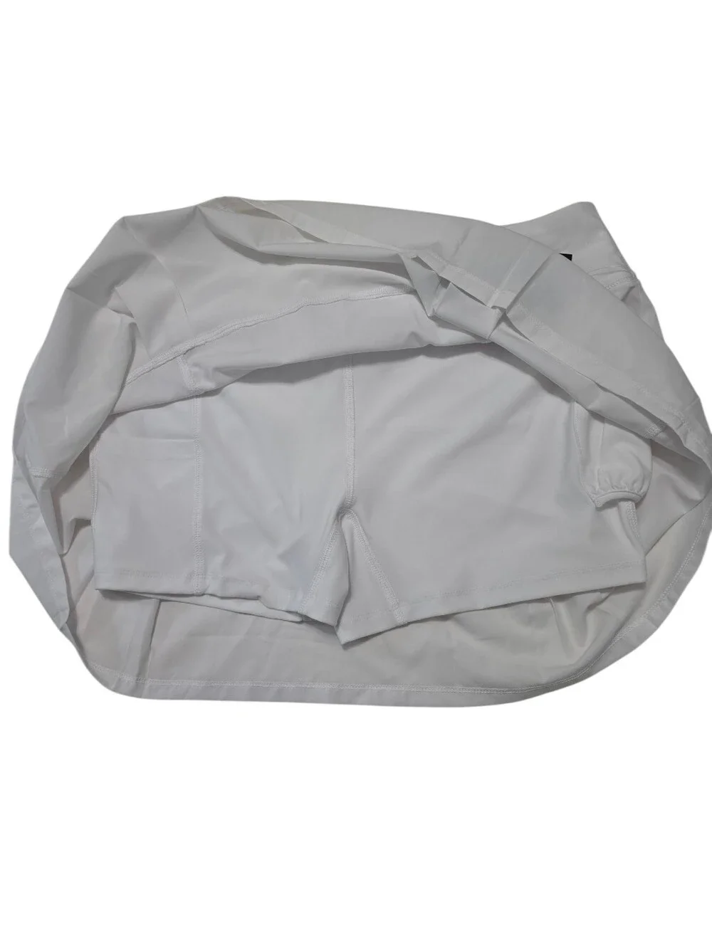 Etonic Athletic White Pleated Woven Skort Sz L